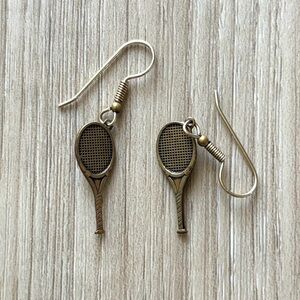 Tennis Dangle Earrings